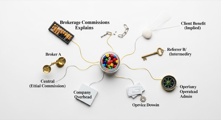 types of brokerage commission structures — brokerage commissions explained