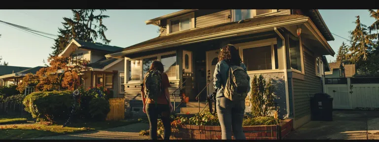 a professional brand agent assists a distressed homeowner tied to an anchor symbol in puyallup.